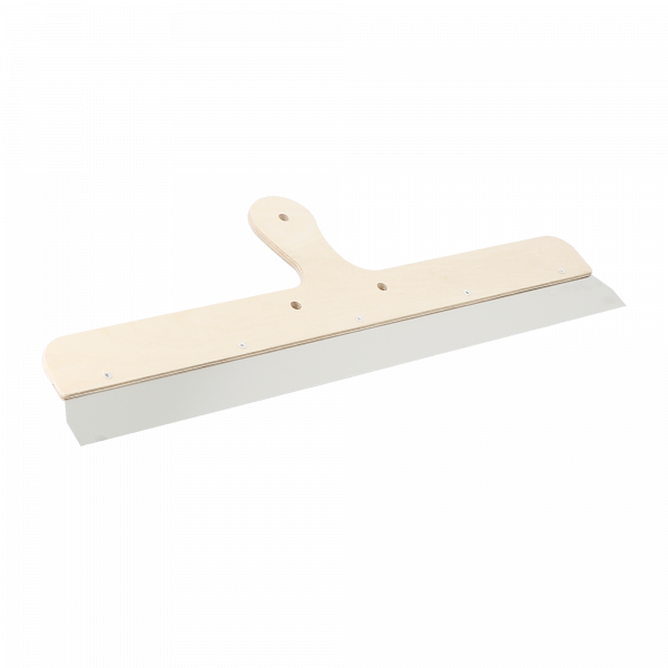 [596305] WILMART - Couteau à enduire 60cm - Lame inox - Manche bois marine 