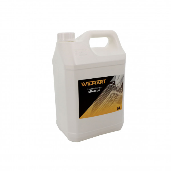 [951325] Liquide nettoyage ultrason 5 L - Solution alcaline à diluer entre 2% et 5%.