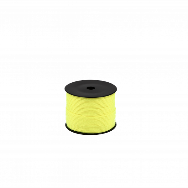 [307022] WILMART - Cordeau nylon  Ø 2mm - fluo tressé - 100M 