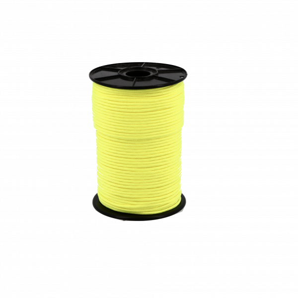 [307024] WILMART - Cordeau nylon  Ø 3mm - fluo tressé - 100M 