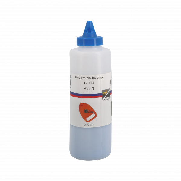 [318601] WILMART - Biberon de poudre bleu 400g