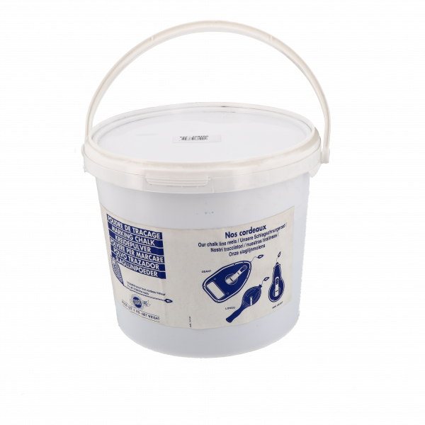[368100] WILMART - Seau de poudre de traçage bleu 5Kg 