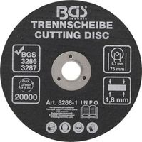 [3286-1BG] BGS - 3286-1 - Disque à couper 75 x 1,8 x 9,7 mm