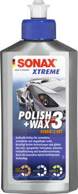 [202100] SONAX 02021000 XTREME Polish+Wax 3 250 ml