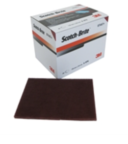 [3M07447] 3M07447 pack abrasive ROUGE AVFN 158mmX224mm 20 pièces