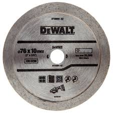 [DT20591-QZ] [⚠Déstockage] DEWALT - DISQUE DIAMANT POUR CARRELAGE, Ø76X20MM