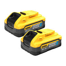 [DCBP518H2-XJ] [⚠Déstockage] DEWALT DCBP518H2-XJ 18V XR batterie POWERSTACK 5.0Ah (2x)