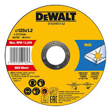 [DT42340TZ-QZ] [⚠Déstockage] DEWALT - DISQUE À TRONÇONNER INOX 125X1X22,2MM EN BOITE