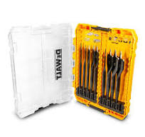 [DT70751-QZ] [⚠Déstockage] DEWALT - 9 PIÈCES, MÈCHE À BOIS PLATE EXTREME™ Ø12,14,16,18,20,22,25,28,32MM, TOUGH CASE