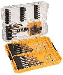 [DT70759-QZ] [⚠Déstockage] DEWALT - 63 PIÈCES, MÈCHES MÉTAL & BÉTON, TOUGH CASE