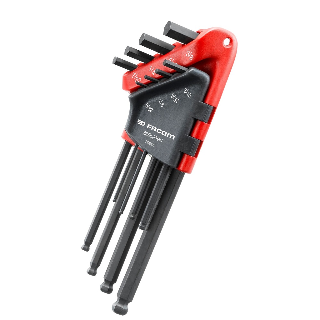 [83SH.JP8AU] FACOM 83SH.JP8AU JEU ETUI 8 CLES MALES