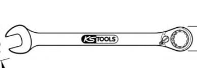 [503.4607] KSTools 503.4607 clé à cliquet 7mm