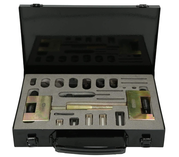 KSTools 400.4605 Riveteuse de chaîne de distribution pour Mercedes / Chrysler / Jeep 17 pièces