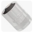 [V2269N] VIGOR Douille à 6 pans ∙ V2269N ∙ Carré creux 3/8 pouce (10 mm) ∙ Profil à 6 pans extérieurs ∙ Taille 15 mm
