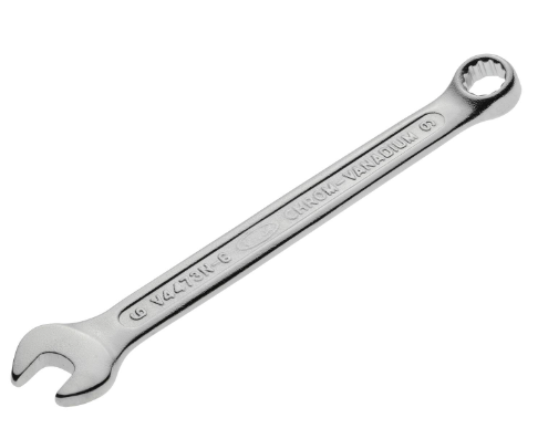 [V4473N-6] VIGOR Clé mixte ∙ V4473N-6 ∙ Profil à 6 pans extérieurs, Profil à 12 pans extérieurs ∙ Taille 6 mm