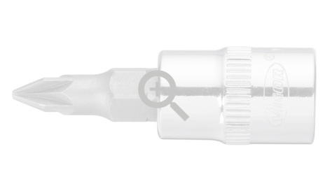 [V2441N] VIGOR Douille mâle Pozidriv ∙ V2441N ∙ Carré creux 1/4 pouce (6,3 mm) ∙ Profil Pozidriv PZ ∙ Taille PZ3
