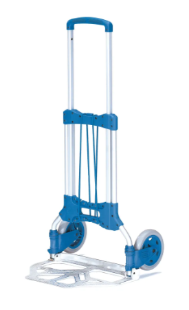 [1732FETRA] FETRA 1732 Diable compact Charge 125 kg, diable compact repliable en plastique et en aluminium.