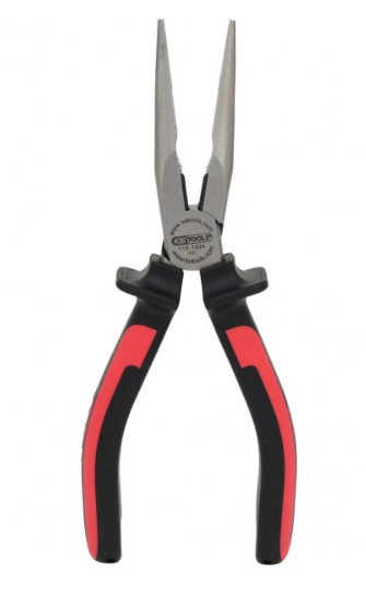 KSTools 115.1024 ERGOTORQUE Pinces à bec demi-rond, 200mm