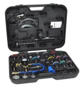 KS TOOLS 150.1930 Kit diagnostic système de refroidissement 25 pc