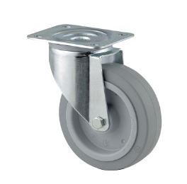[3470UFR125P62] TENTE 3470UFR125P62 GREY roue pivotante sur platine