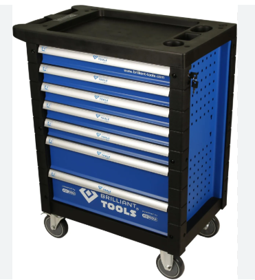 BRILLANT TOOLS BT152900 servante 7 tirroirs vide