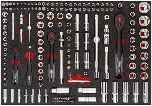 [V4188] VIGOR V4188 Jeu d'outils à douilles (172 pcs.)