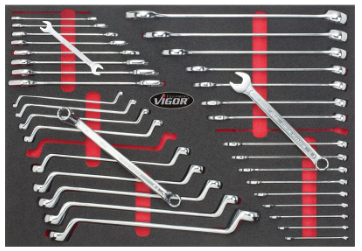[V6643N] VIGOR V6643N Assortiment de clés 36 pièces