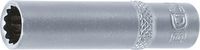 BGS - 10708 - Douille pour clé, douze pans, longue 6,3 mm (1/4") 8 mm