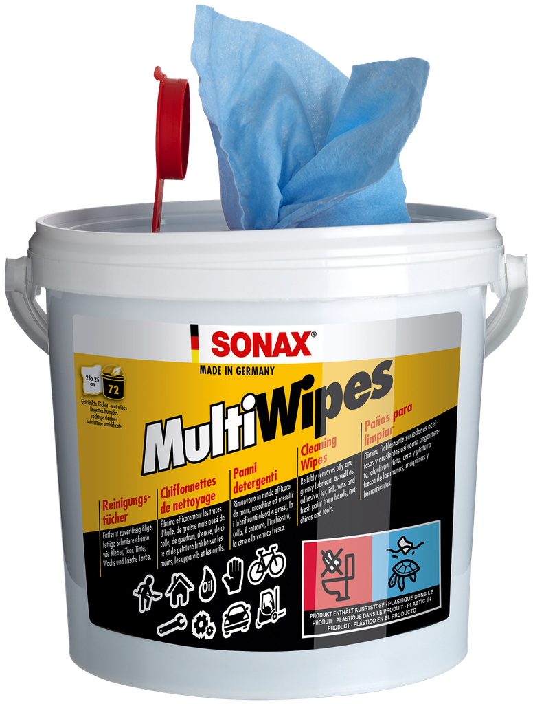 [468000] SONAX 04680000 Lingettes MultiWipes 72 pcs