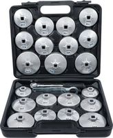 [1035BG] BGS - 1035 - Jeu de douilles à filtres (cloches) à huile fonte d’aluminium 12,5 mm (1/2") 23 pièces