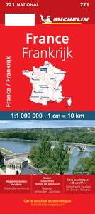 [11721] CARTE FRANCE MICHELIN (PIECE)