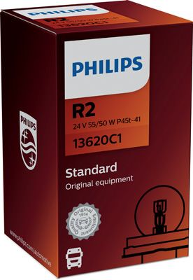 [13620C1] [⚠Déstockage] Philips R2 24V 55/50W P45t-41