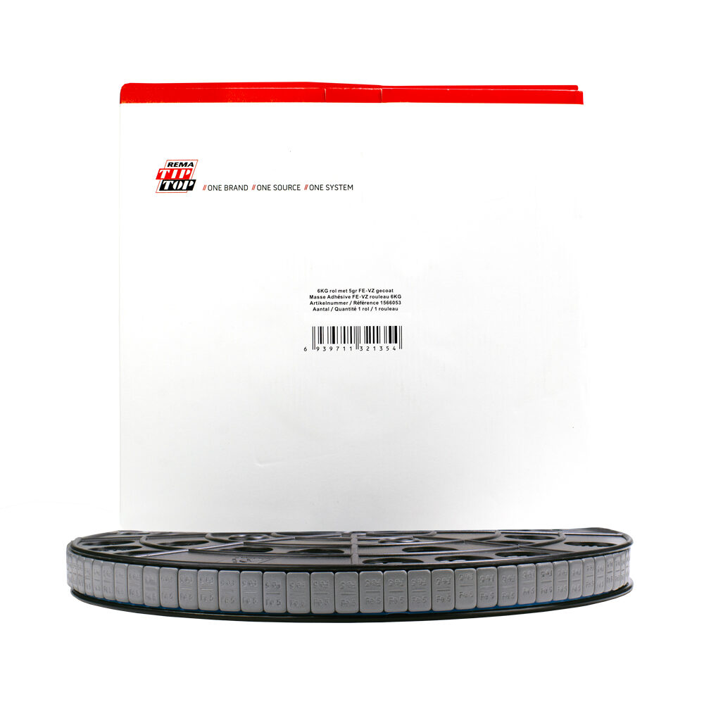 [1566053] Rema Tip Top Masse adhésive jante alu gris 5gr rouleau 6kg