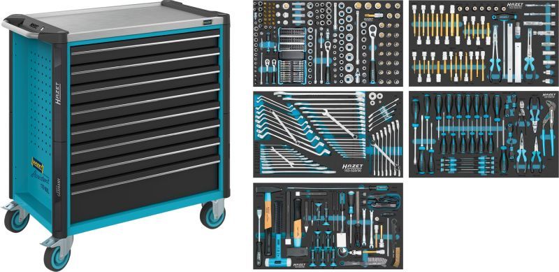 HAZET - Servante d'atelier servante d'atelier Assistent ∙ avec assortiment
