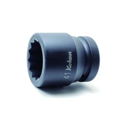 [18405M 75mm] [⚠Déstockage] KO-KEN - 18405M 75mm - 1" Douille Impact 12-pans (mm)