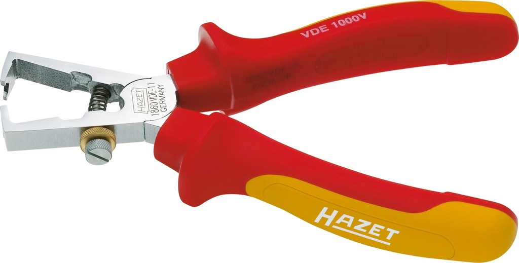 HAZET - Pince à dénuder ∙ avec isolation de protection