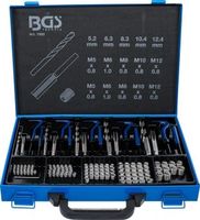 [1950BG] BGS - 1950 - Kit de réparation de filets M5 - M12 130 pièces