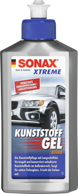 [210109SONAX]  SONAX 02101410 XTREME Gel pour plastiques exterieur 250 ml