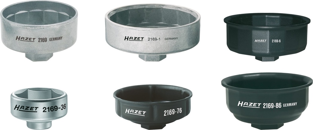 HAZET - Jeu de clés pour filtres à huile