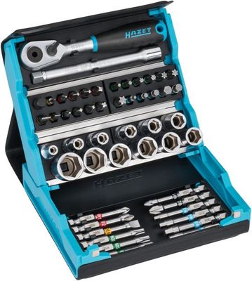 [2200SC-2] HAZET - Jeu de clés à douilles SmartCase ∙ 50 pièces