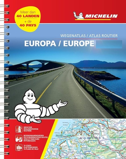 [22136] [⚠Déstockage] ATLAS ROUT. SPIR EUROPE MICHELIN (PIECE)