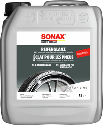 [235500SONAX] SONAX 02355000 PROFILINE Tyre Gloss Eclat pour les pneus 5L