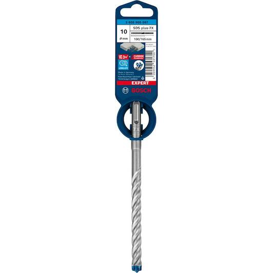 FORET PLUS-7X SDS+ DIAM 10X100X165MM BOSCH (PIECE)