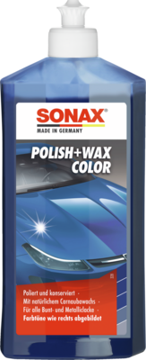 [296200SONAX]  SONAX 02962000 Polish + wax color bleu 500 ml