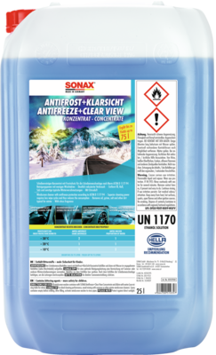 [332705] SONAX 03327050 Lave glace hiver concentré -70°c - 25 L
