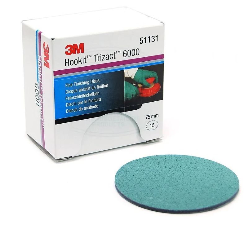 [3M51131] 3M51131 TRIZACT 75MM P6000 15 PIECES (BOITE)