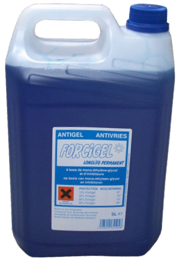 [4021005A] FORCIGEL FA5 ANTIGEL MOTEUR  G11 MEG (BLEU) 5L