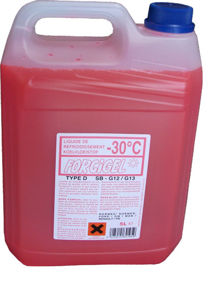 [4021005CTYPD] FORCIGEL FCD5 LIQ REFROID -30° TYPE D (ROSE) 5L