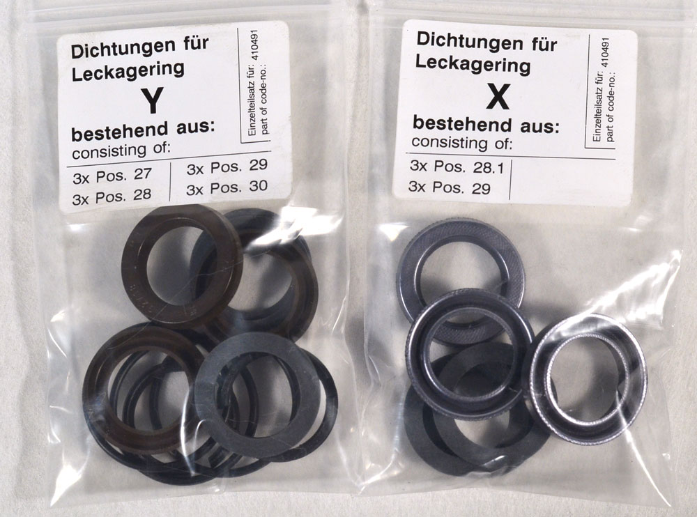 [410491KRANZLE] 410491 Kit de réparation des manchons 18 mm des pompes AP / APG / AM  KRAENZLE (SACHET)