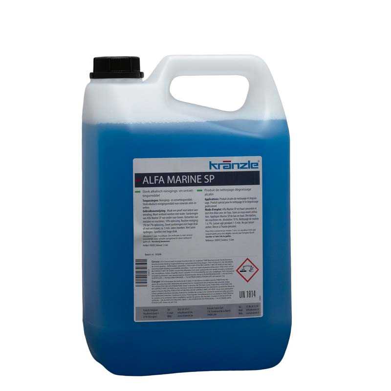 [412584KRANZLE] [⚠Déstockage] NETTOYANT SPÉCIAL ALFA MARINE 5L KRANZLE (BIDON)